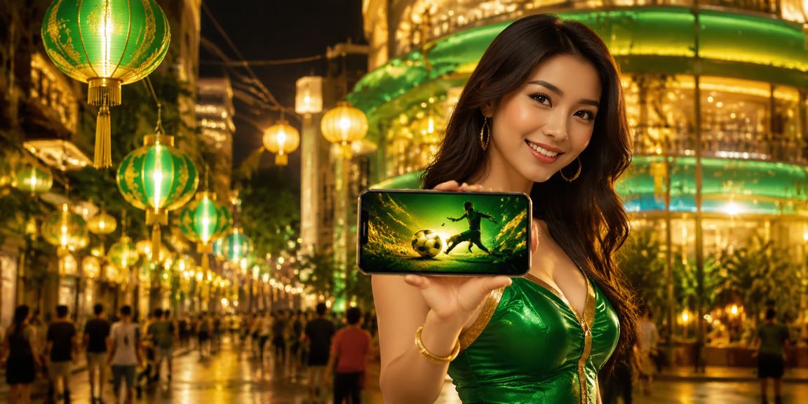Khung cảnh xổ số miền Bắc với bóng đèn lồng truyền thống Hà Nội